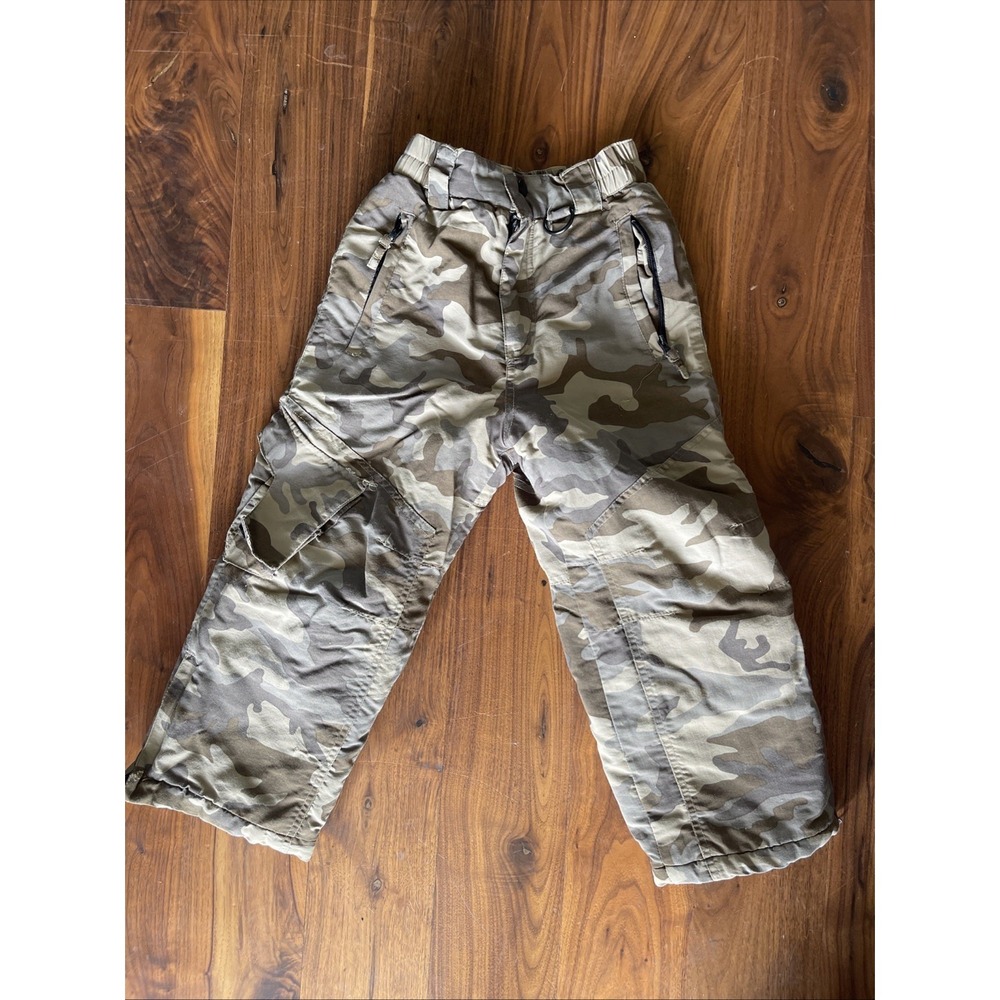 Kids Camo Snow Pants